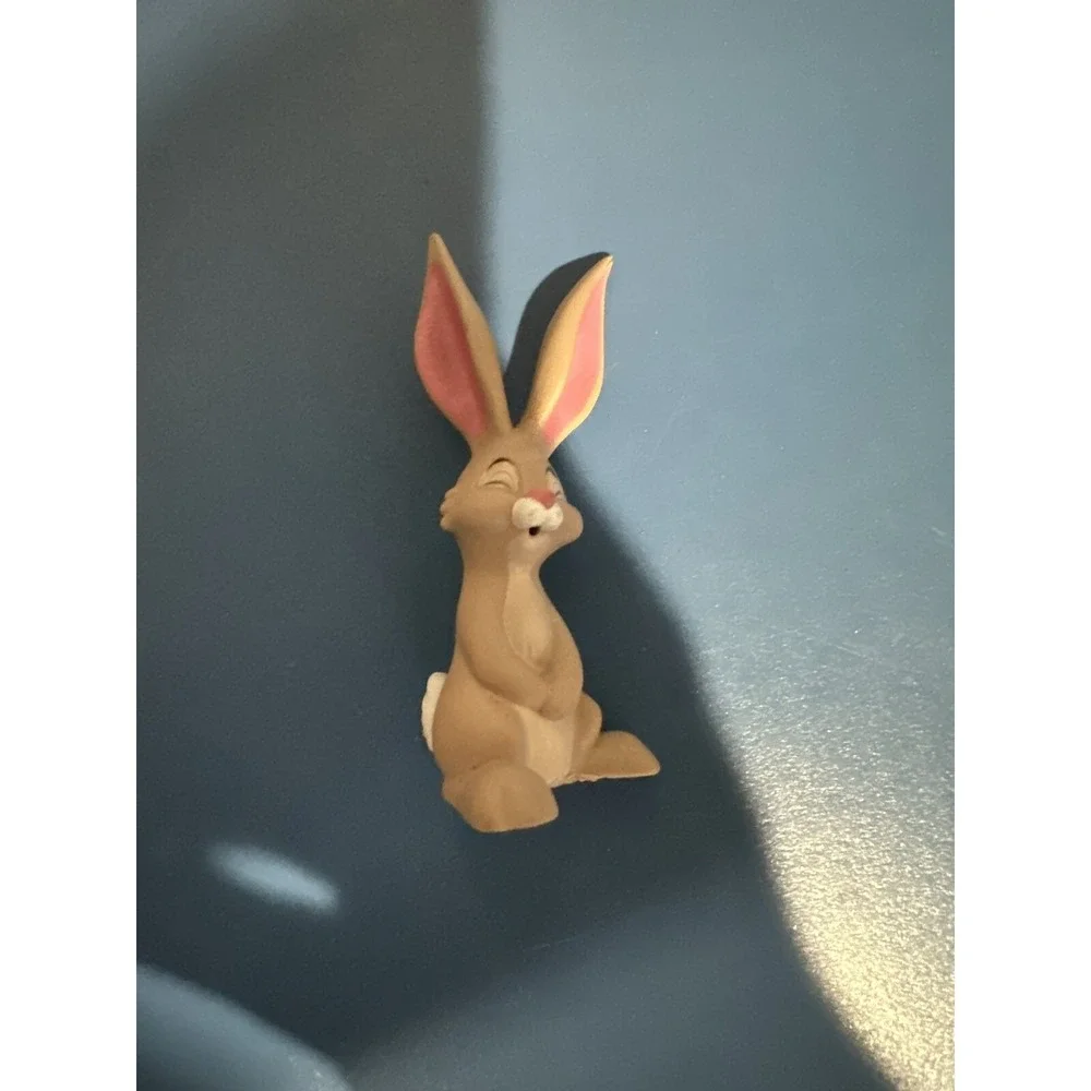 RARE Disney SLEEPING BEAUTY RABBIT‎ Vinyl Figure Toy Cake Topper